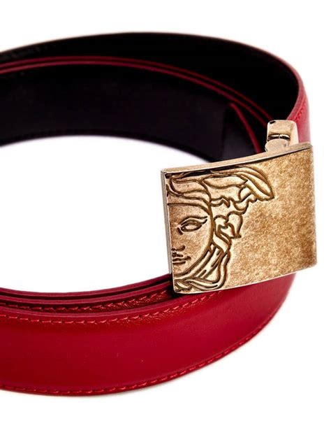 ceinture versace homme rouge|Versace Ceintures Homme .